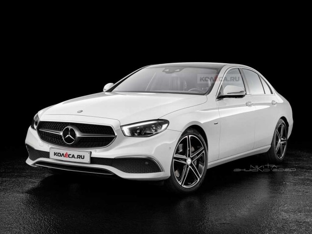 طراحی فیس‌لیفت مرسدس E کلاس با رندرها و تصاویر افشایی لو رفت + عکس