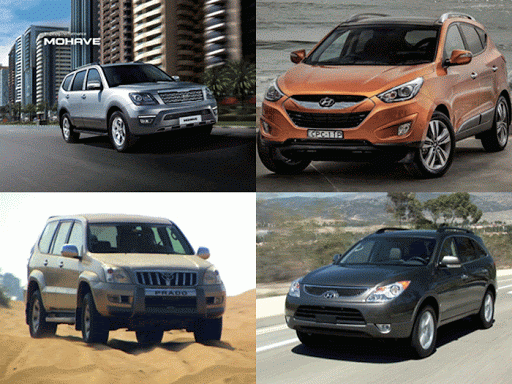 قیمت روز برخی از خودروهای شاسیبلند کارکرده در بازار تهران + جدول