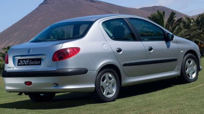 پژو 206 صندوقدار V10 