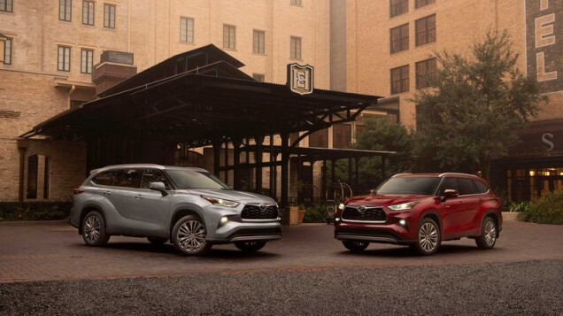 عرضه تویوتا گرند هایلندر در سال 2023 + عکس