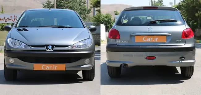 نمای ظاهری 206