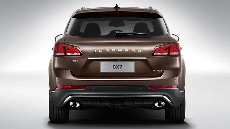 نمای عقب بوگوارد bx7 از نزدیک.webp
