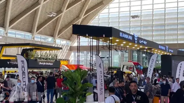 بازدید از غرفه بهمن موتور در نمایشگاه بین المللی خودرو تهران