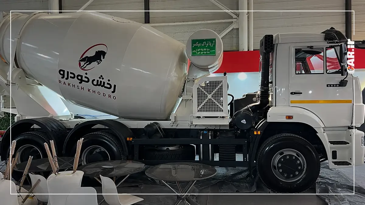 کامیون های کاماز در نمایشگاه خودرو مشهد (1).webp