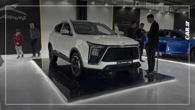 نگاهی به غرفه کرمان موتور در نمایشگاه خودرو اهواز