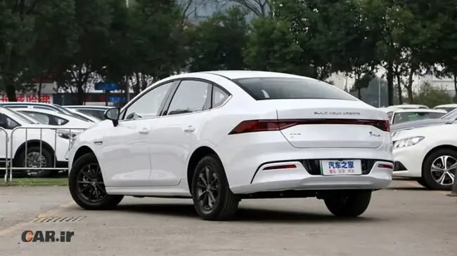 نمای عقب بی وای دی چین پلاس برقی - Car.ir