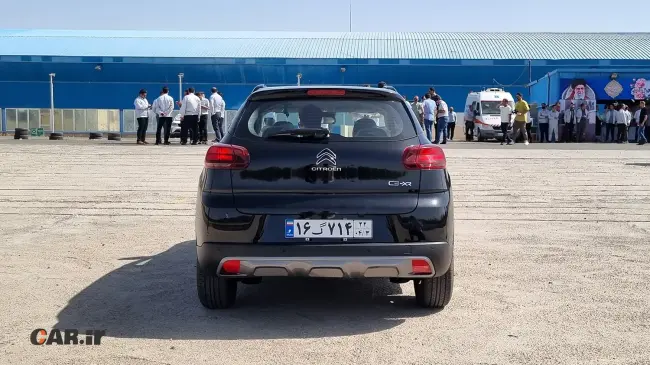 نمای عقب سیتروئن C3-XR - Car.ir