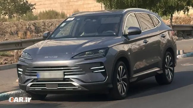 نمای جلو بی وای دی سانگ پلاس - Car.ir