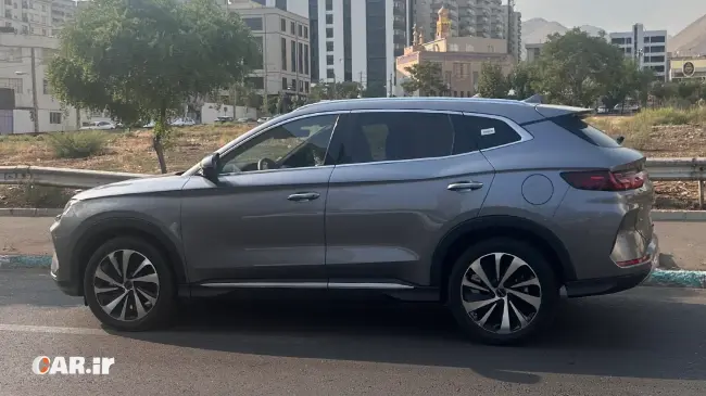 نمای جانبی بی وای دی سانگ پلاس - Car.ir