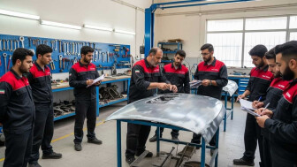 آموزش صافکاری و نقاشی خودرو منبع سایت car.ir