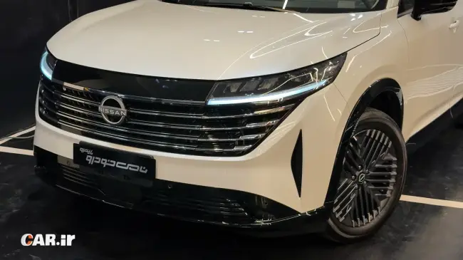 نمای جلو نیسان پت فایندر 2025 - Car.ir