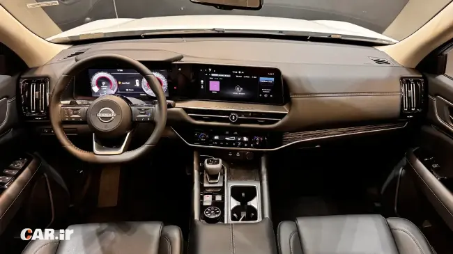 نمای داشبورد نیسان پت فایندر نامی خودرو - Car.ir