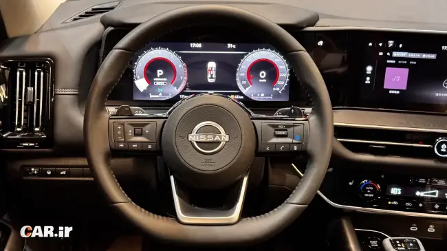 پشت فرمان نیسان پت فایندر 2025 - Car.ir