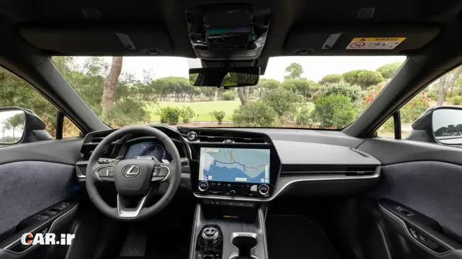 نمای داشبورد لکسوس RZ 300e - Car.ir