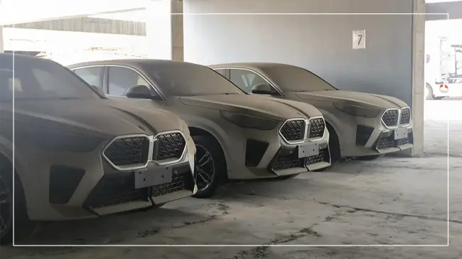 خودروهای BMW پرشیا‌خودرو در گمرک (1).webp