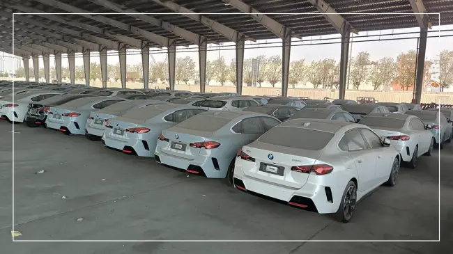 خودروهای BMW پرشیا‌خودرو در گمرک (4).webp