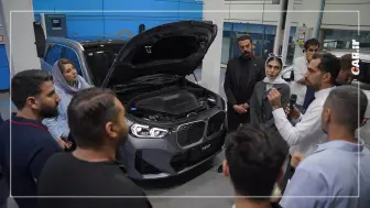 کلاس آموزشی BMW iX1 ویژه خریداران اولین بار توسط پرشیاخودرو منبع سایت car.ir