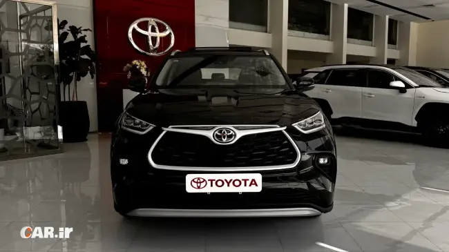 نمای جلو تویوتا هایلندر - Car.ir