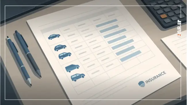 جدول نرخ بیمه شخص ثالث ۱۴۰۴ بیمه ایران (3).webp