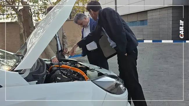 بازدید مدیر عامل کرمان موتور از سدان هیبرید ملی ایگل (1).webp