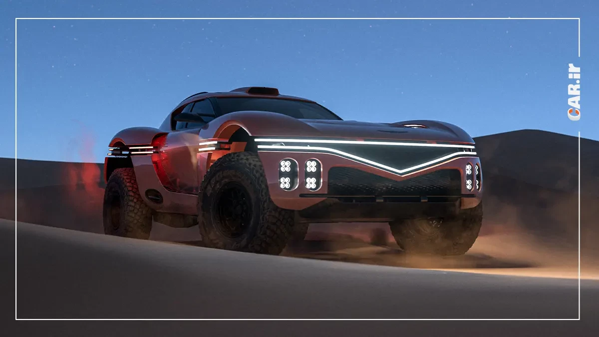 جنسیس ایکساسکورپیو؛ کانسپت آفرودی 1100 اسببخاری جنسیس با هیبتی شبیه به بتموبیل