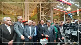 افتتاح خط تولید موتور TGDI در کرمان موتور منبع سایت car.ir