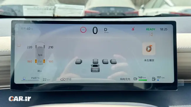 نمای کلاستر نیسان N6 - Car.ir